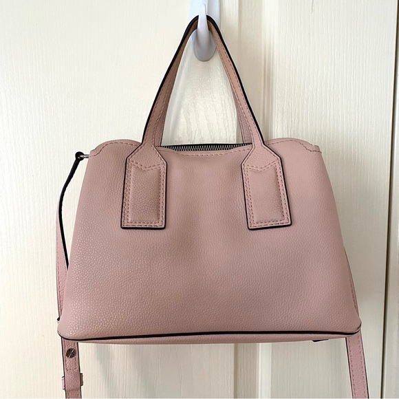 $425 Marc Jacobs Editor 29 Pearl Pink Pebble Leather Satchel Crossbody Bag - Picture 9 of 14